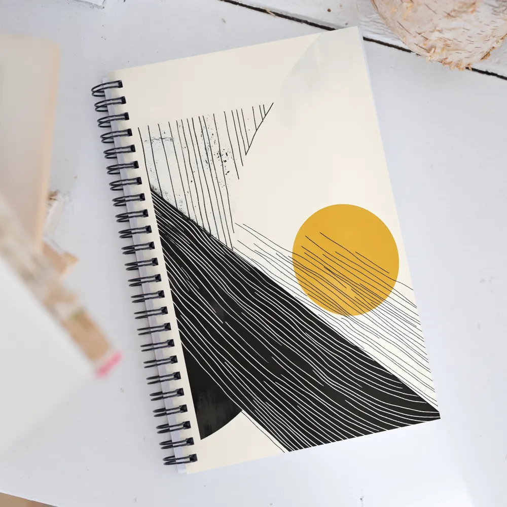 Harmony in Geometry | Spiral Notebook