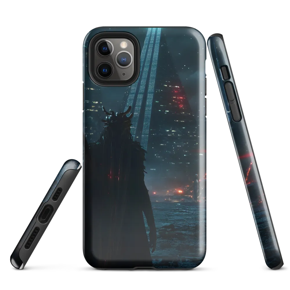 The Guardian of the Neon City | Phone Case |  11 Pro Max | Tough Case | Glossy