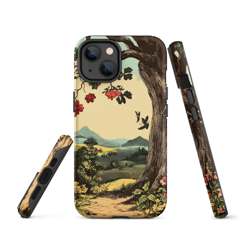 Whispers of a Vintage Landscape | Phone Case |  14 | Tough Case | Matte