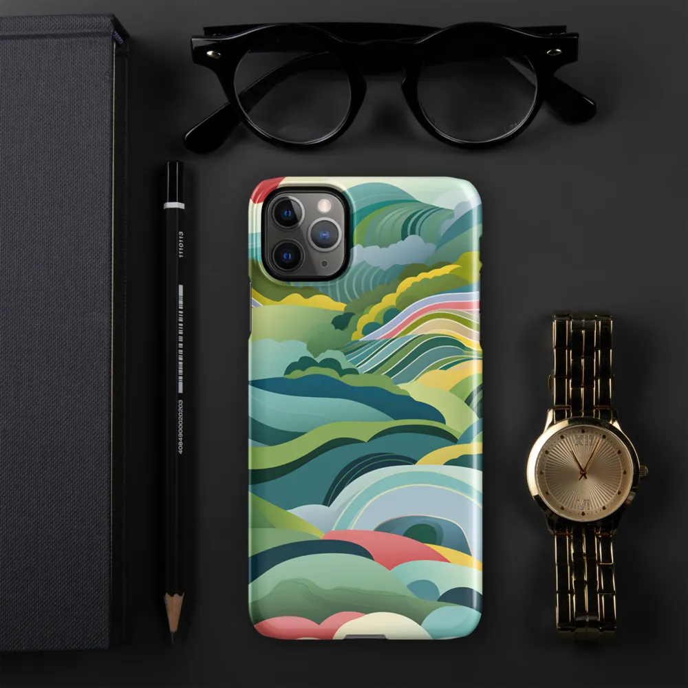 Waves of Serenity | Phone Case |  11 Pro Max | Snap Case | Glossy