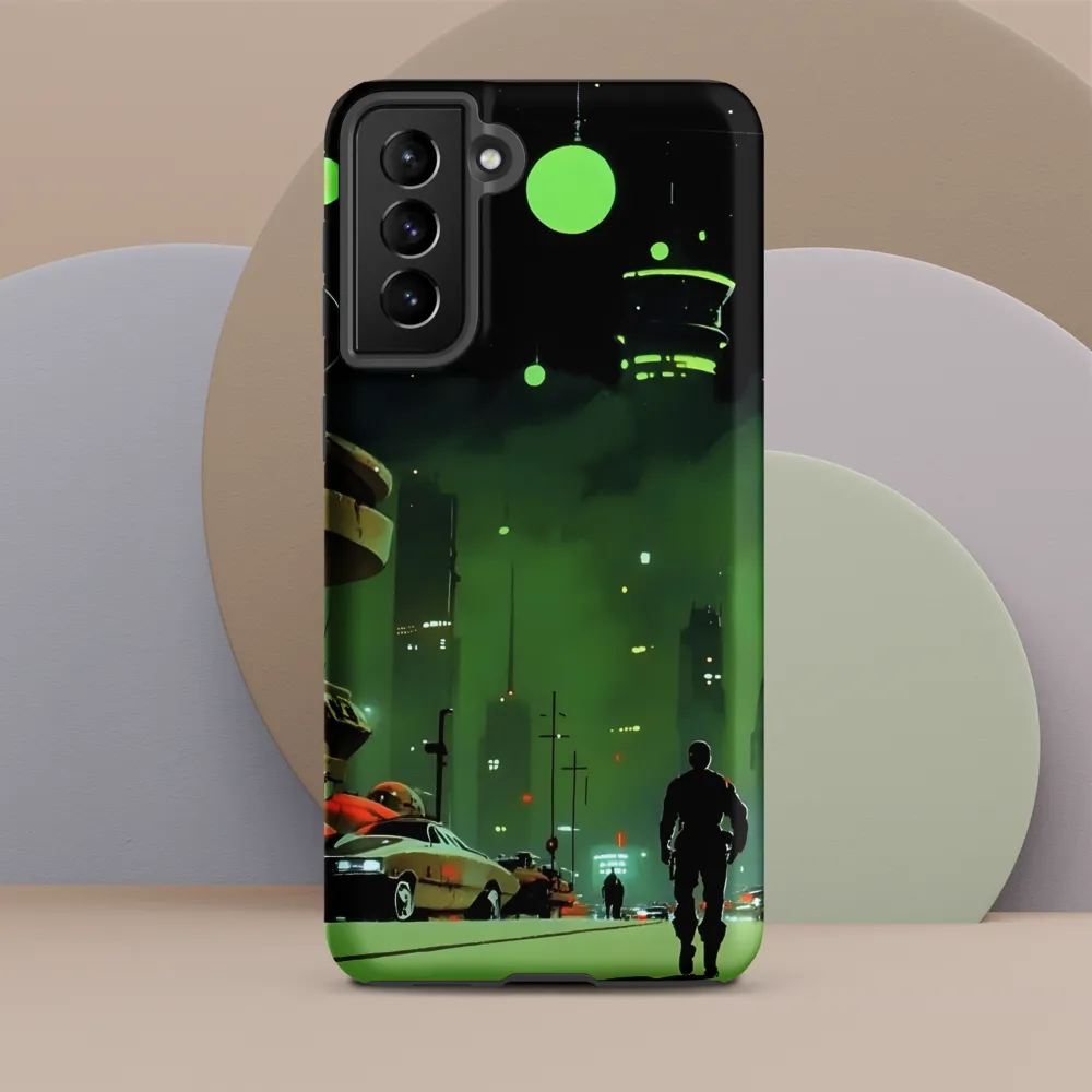 Echoes of a Cyberpunk City