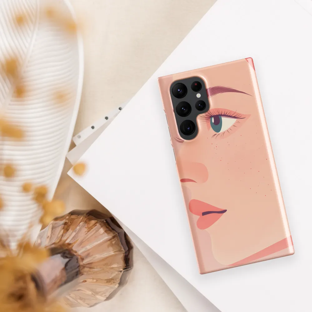 Serenity in Profile | Phone Case |  S22 Ultra | Snap Case | Glossy