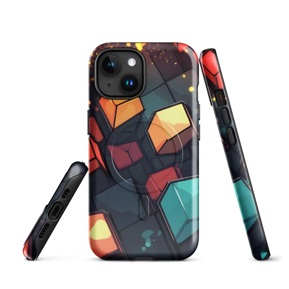 Illuminated Geometry | Phone Case |  15 | MagSafe® Tough Case | Glossy