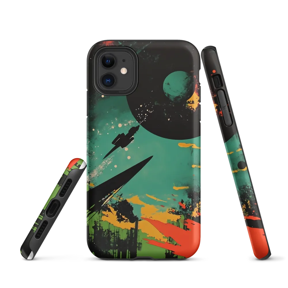 Journey Through the Cosmic Canvas | Phone Case |  11 | Tough Case | Matte