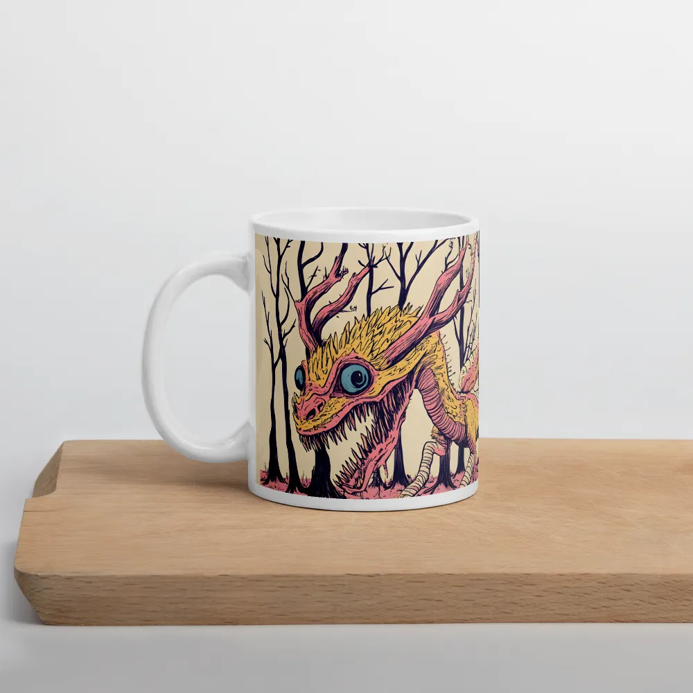 The Enigmatic Dragon of the Desolate Forest | Mugs | Multiple Sizes & Colors