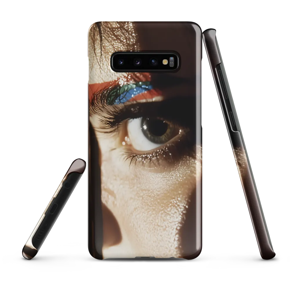 The Intensity of Gaze | Phone Case |  S10 Plus | Snap Case | Glossy