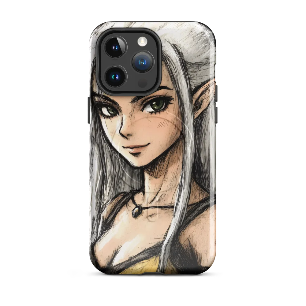 Ethereal Elegance: The Elf's Portrait