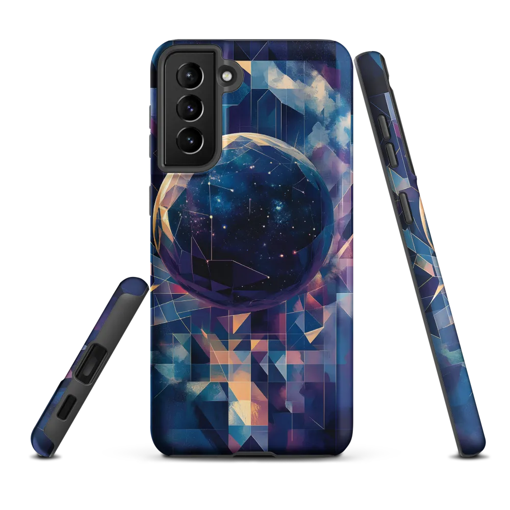 Celestial Geometry | Phone Case |  S21 Plus | Tough Case | Matte