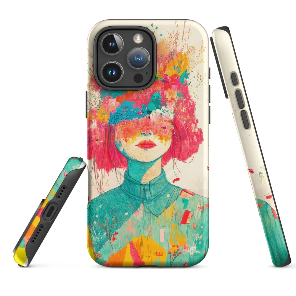 Whimsical Floral Portrait