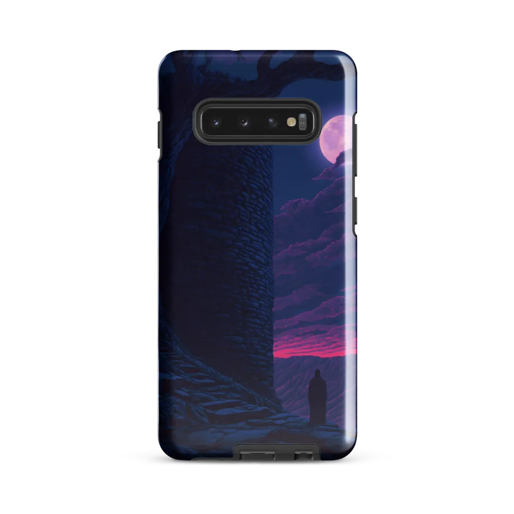 Moonlit Solitude | Phone Case |  S10 Plus | Tough Case | Glossy