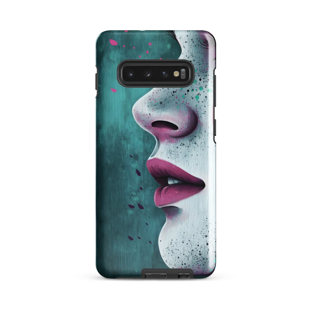 Modern Serenity in Profile | Phone Case |  S10 Plus | Tough Case | Glossy