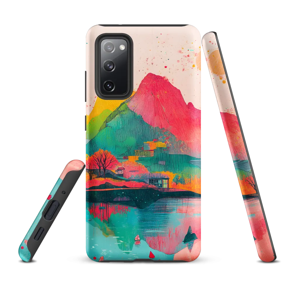 Vibrant Serenity: A Surreal Landscape