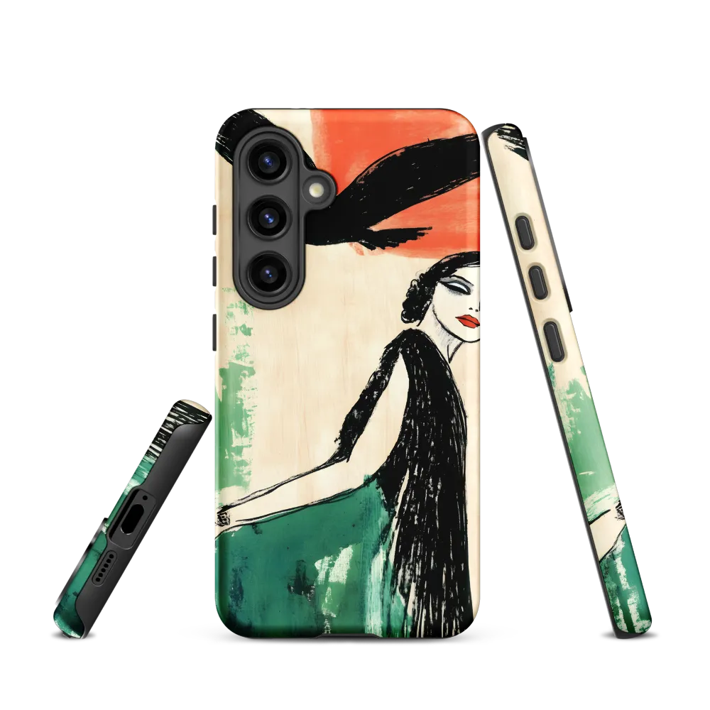 Elegance in Flight | Phone Case |  S24 | Tough Case | Matte