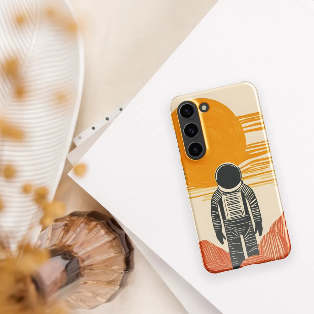 Contemplation on a Distant World | Phone Case |  S23 | Snap Case | Glossy