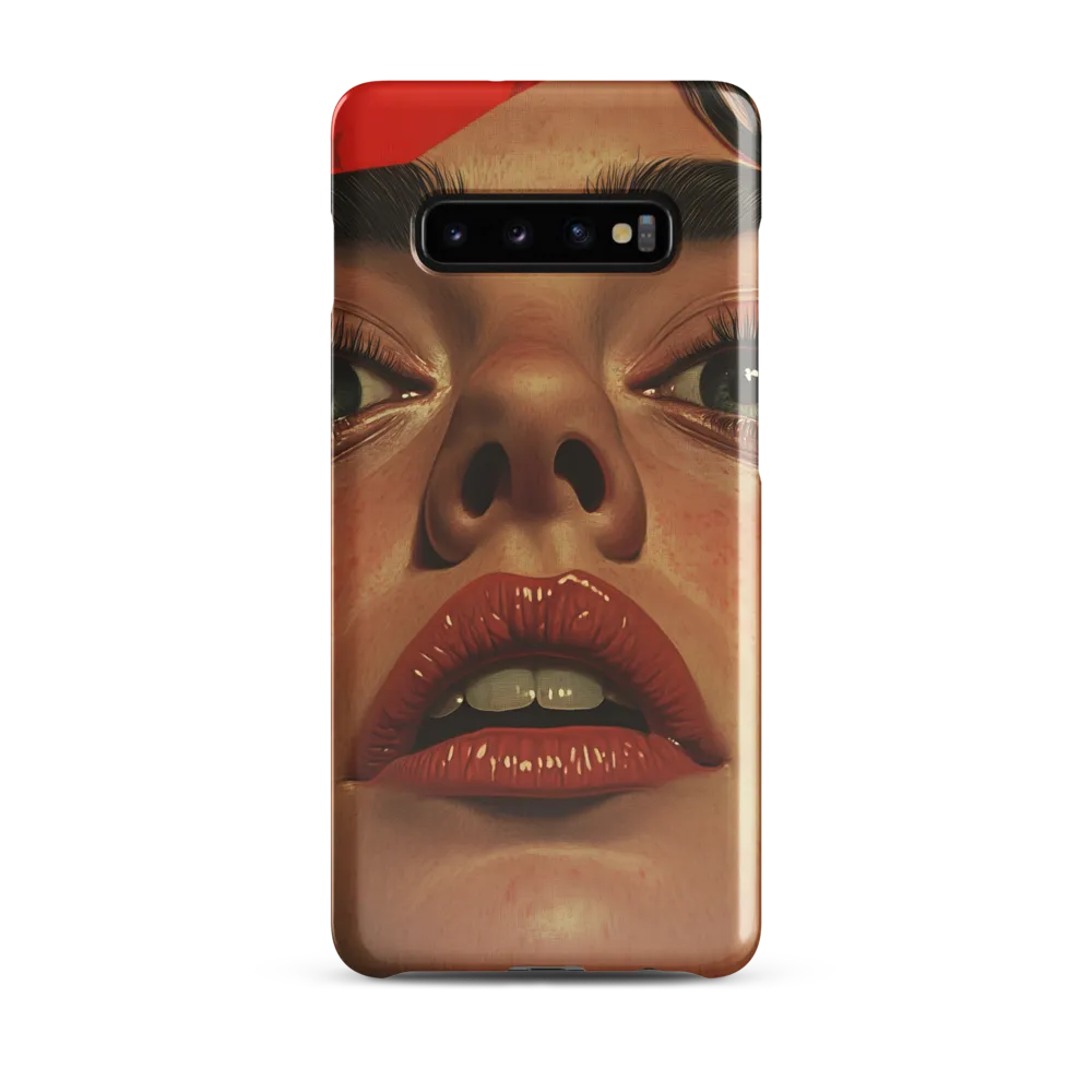 Intense Gaze | Phone Case |  S10 Plus | Snap Case | Glossy