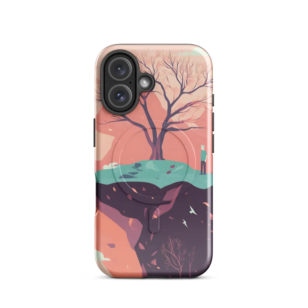 Contemplating Solitude | Phone Case |  16 | MagSafe® Tough Case | Glossy