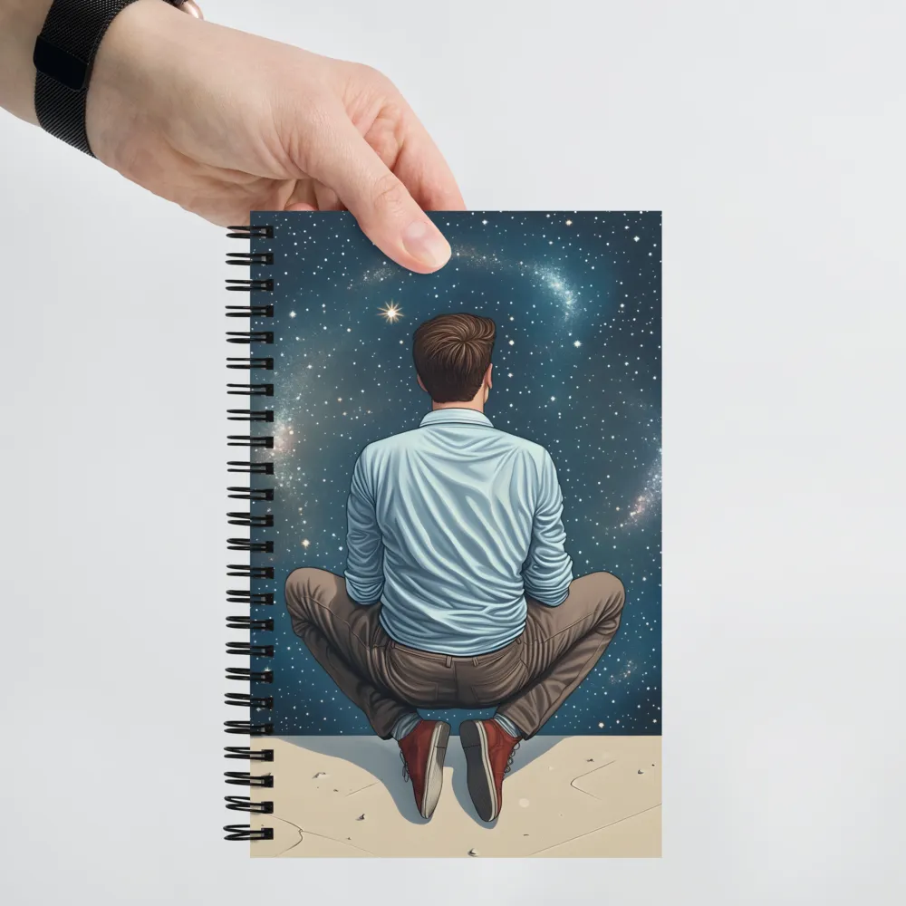 Gaze into Infinity | Spiral Notebook