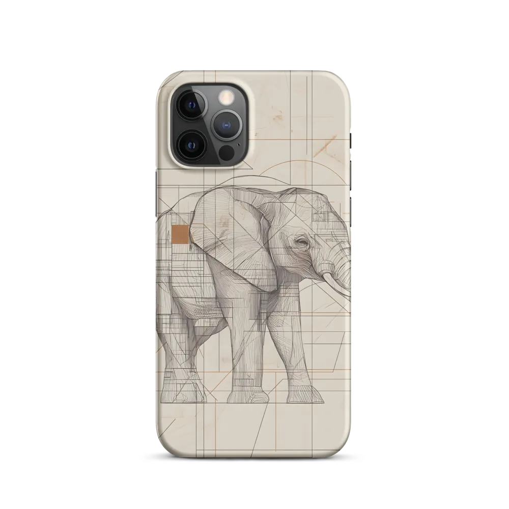 Geometric Elegance: The Steel Elephant