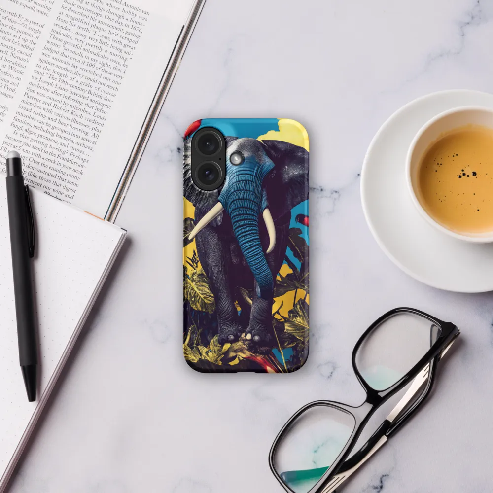 Elephant Dreams in Vibrant Colors | Phone Case |  16 | Snap Case | Matte