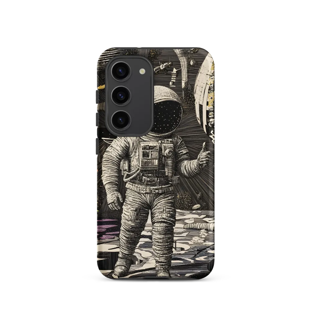 Beyond the Stars: The Astronaut's Voyage | Phone Case |  S23 | Tough Case | Matte