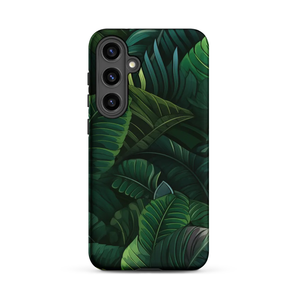 Lush Canopy: A Tropical Foliage Study