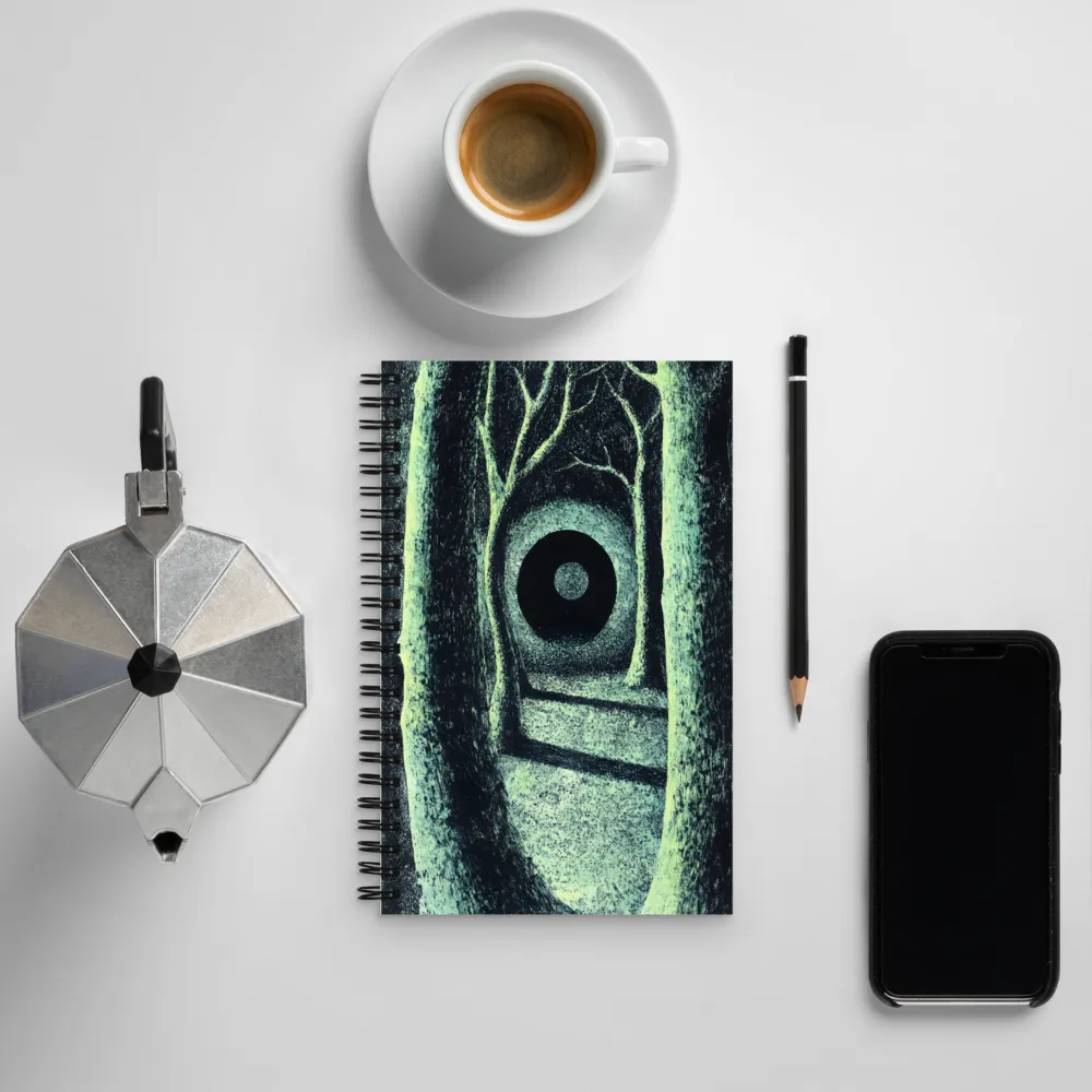 Enigmatic Grove | Spiral Notebook