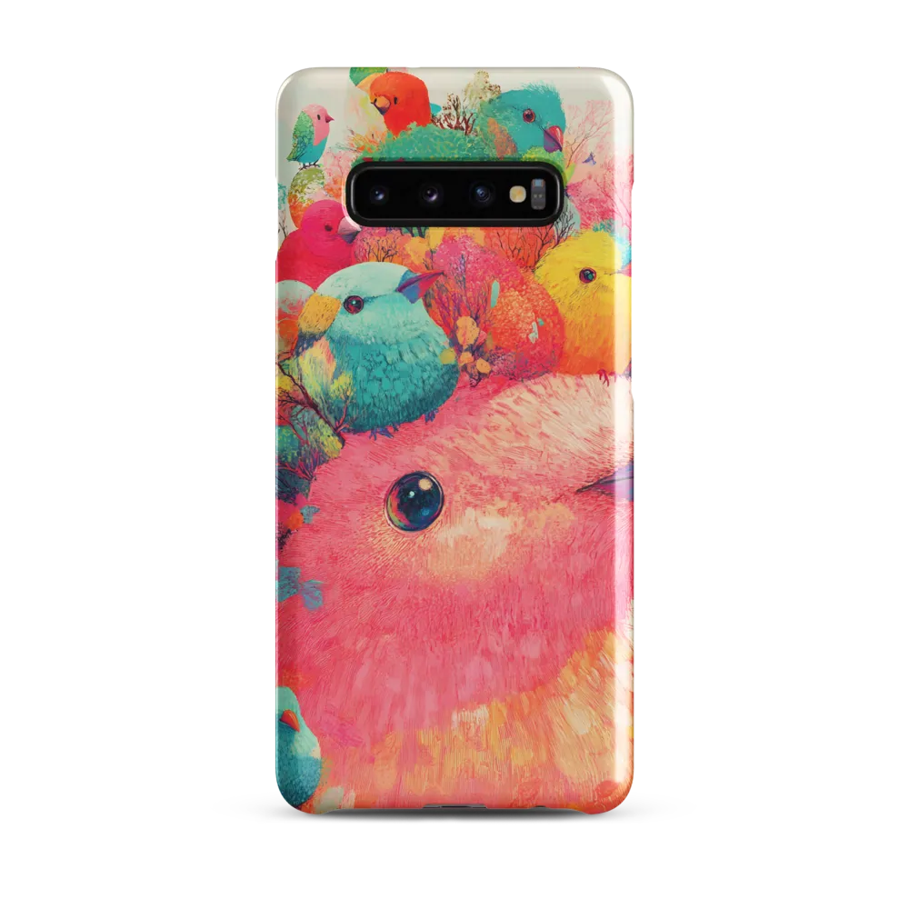 The Whimsical Crown of Color | Phone Case |  S10 Plus | Snap Case | Glossy