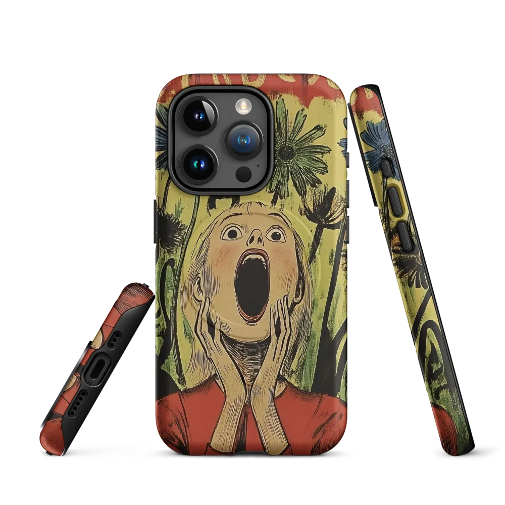 The Echo of Panic | Phone Case |  15 Pro | MagSafe® Tough Case | Matte