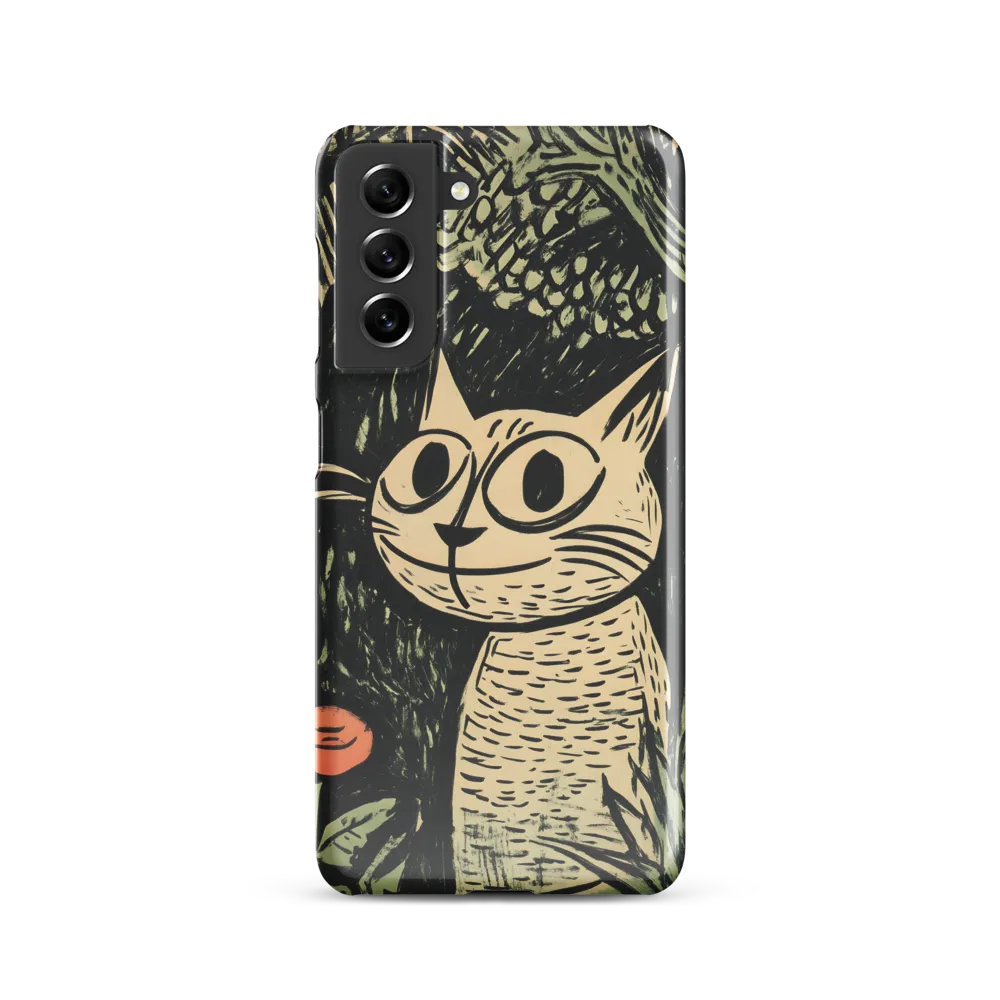 Whimsical Cat in the Forest