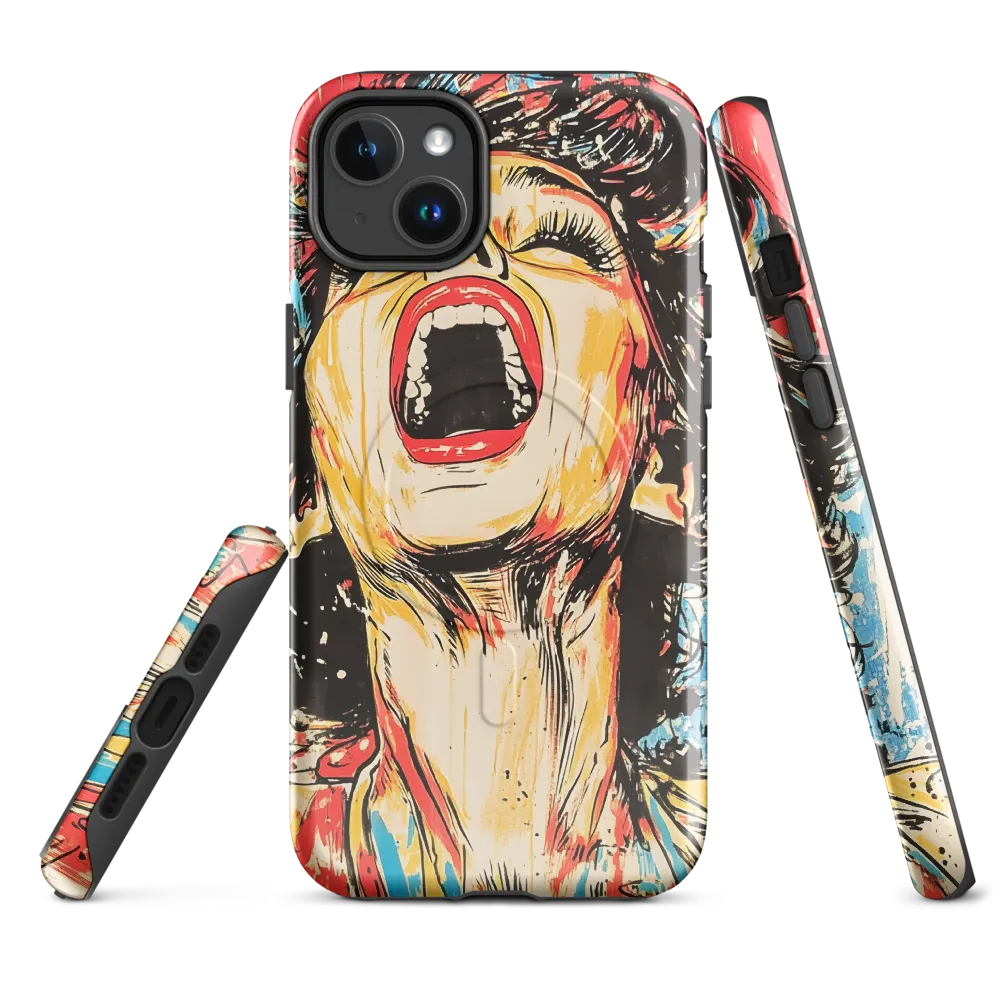 The Cry of Color | Phone Case |  14 Plus | MagSafe® Tough Case | Glossy