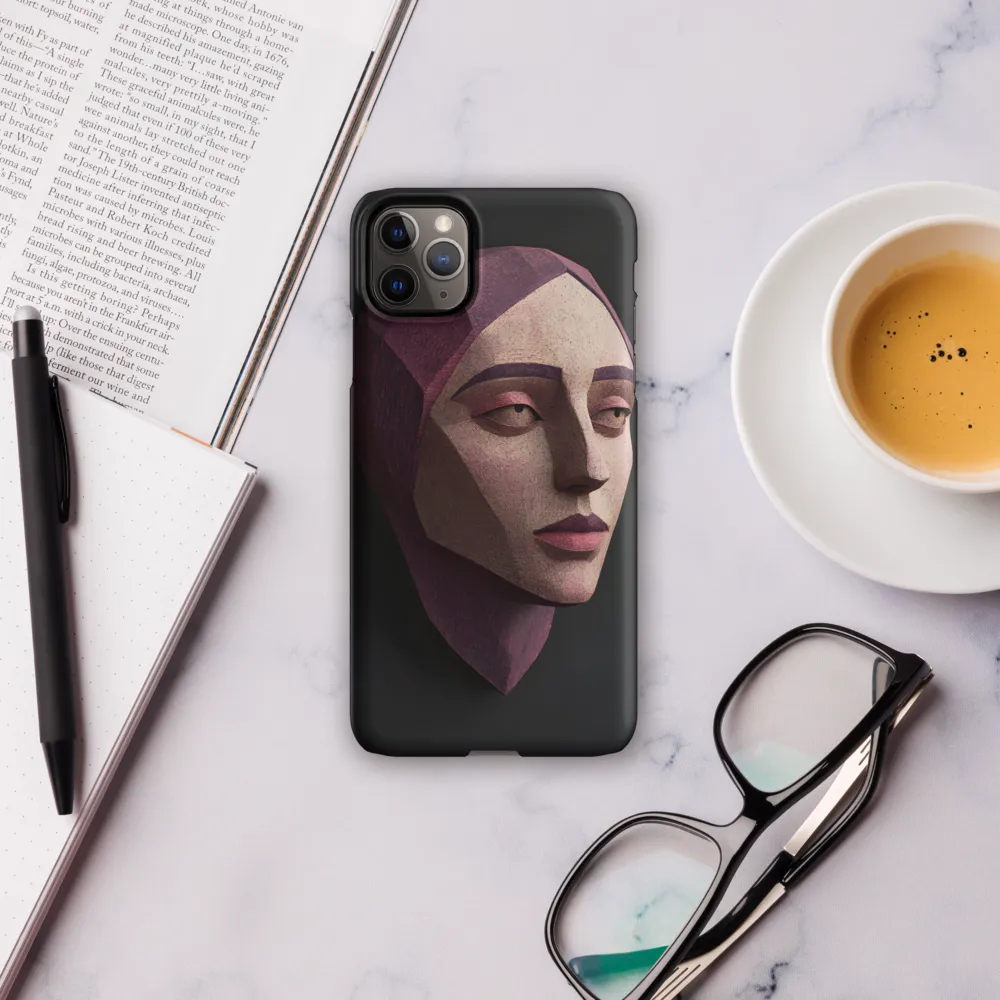 Geometric Elegance: A Contemporary Portrait