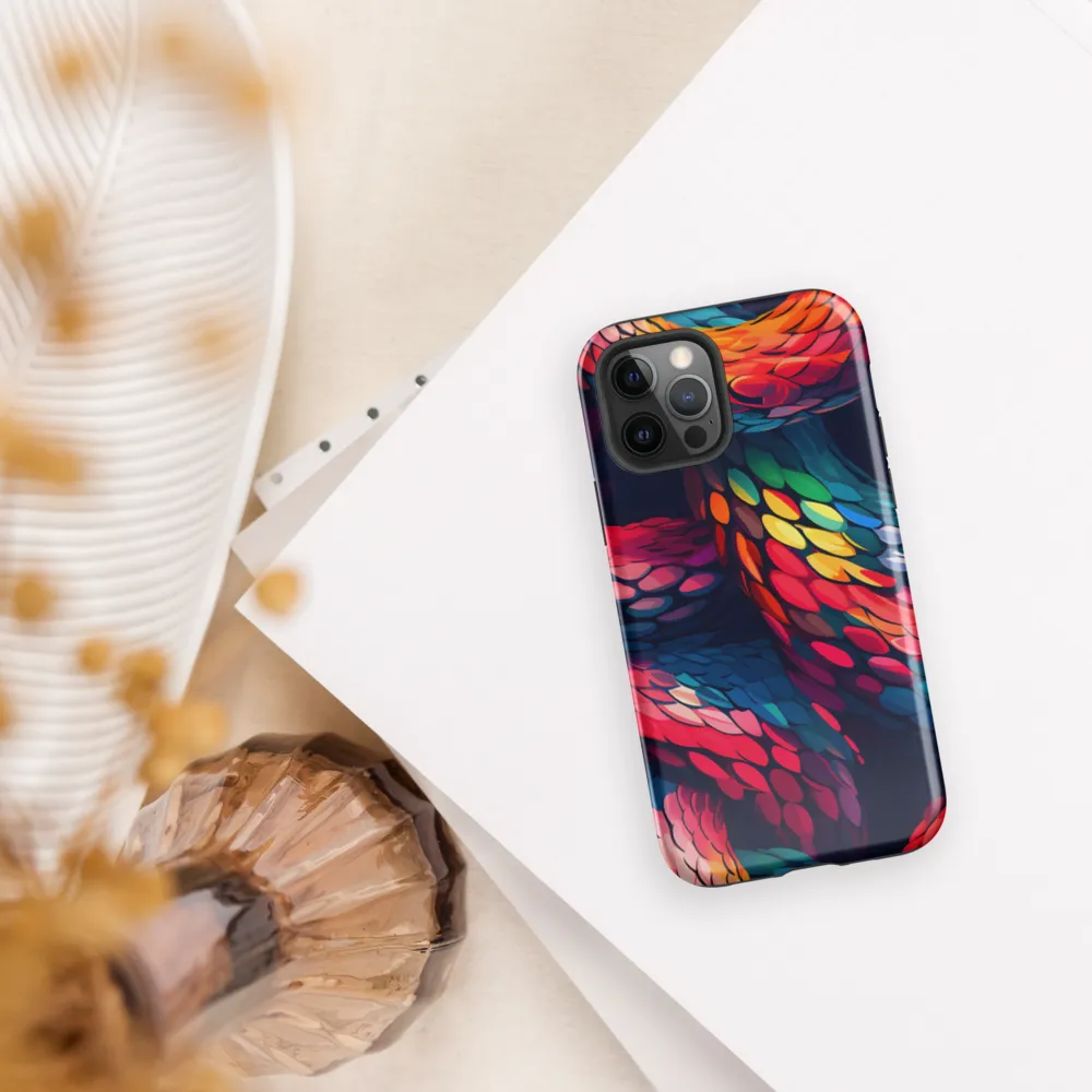 Serpentine Harmony | Phone Case |  12 Pro | Tough Case | Glossy