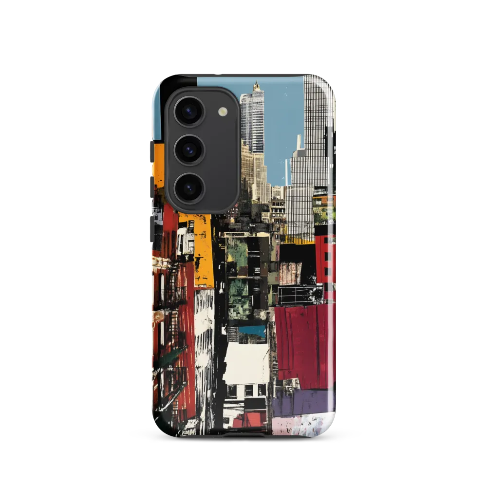 Urban Collage: A Vivid Cityscape