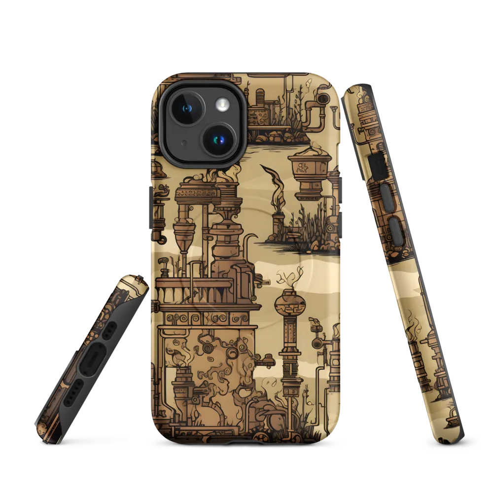 Whimsical Industrial Landscape