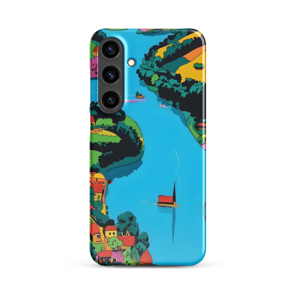 Whimsical River Landscape