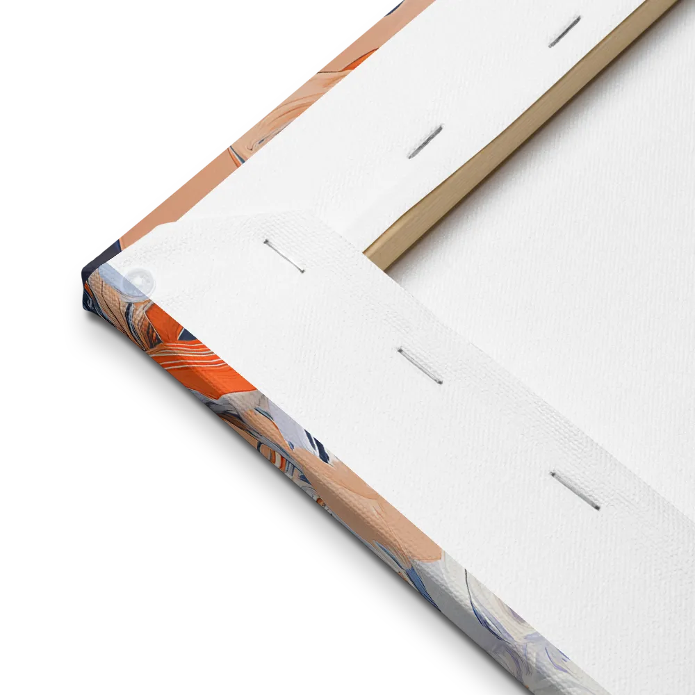 Vibrant Elegance | Thin Canvas | 12″×12″