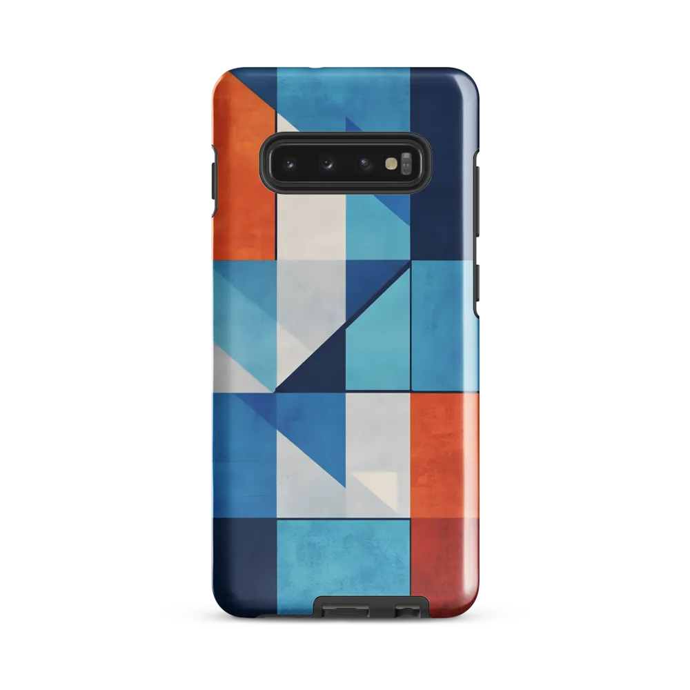 Geometric Harmony in Color | Phone Case |  S10 Plus | Tough Case | Glossy