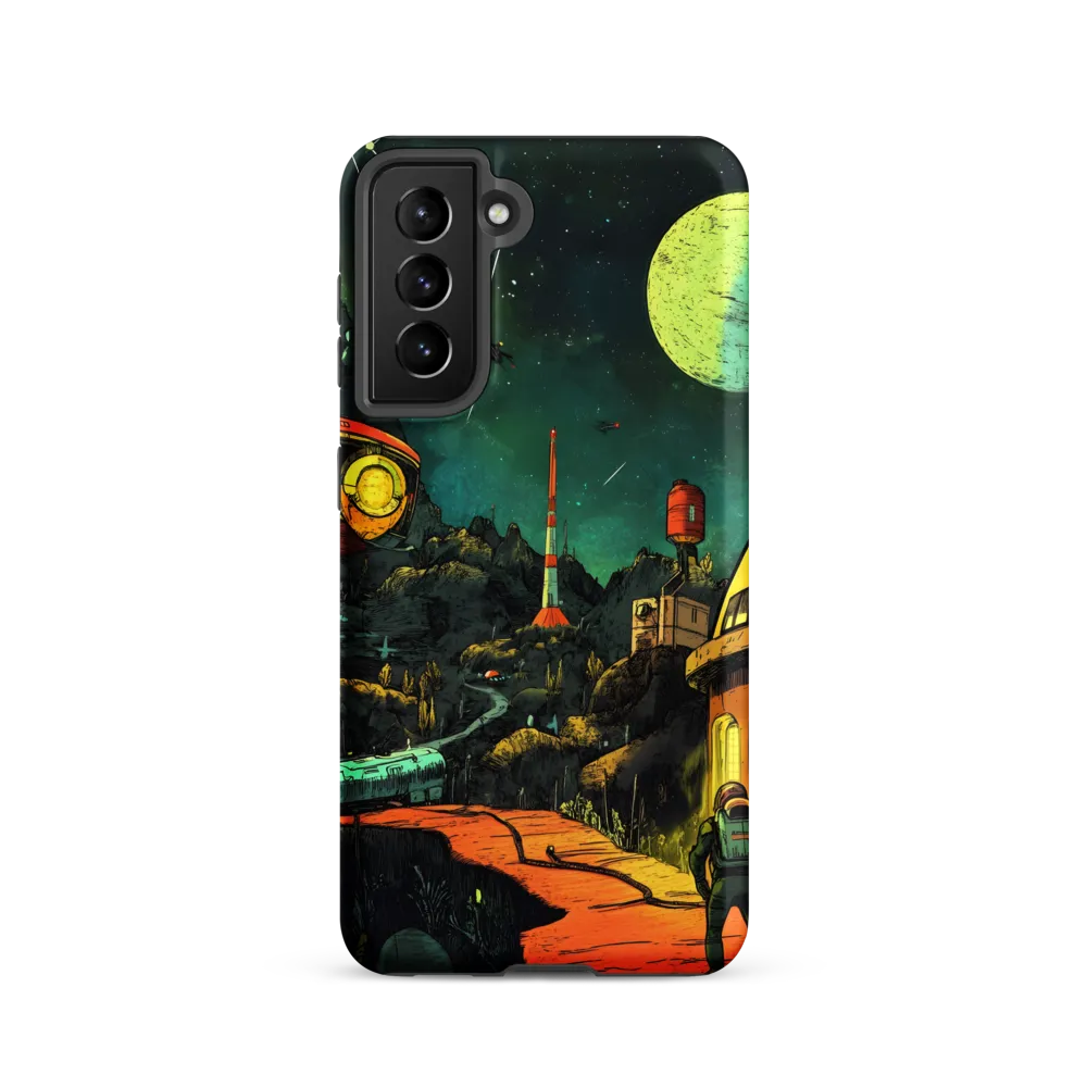 Cosmic Exploration: The Silent Journey | Phone Case |  S21 | Tough Case | Matte