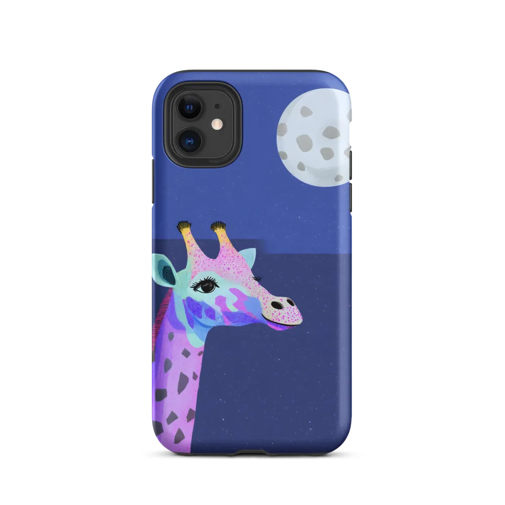 Whimsical Giraffe Under the Stars