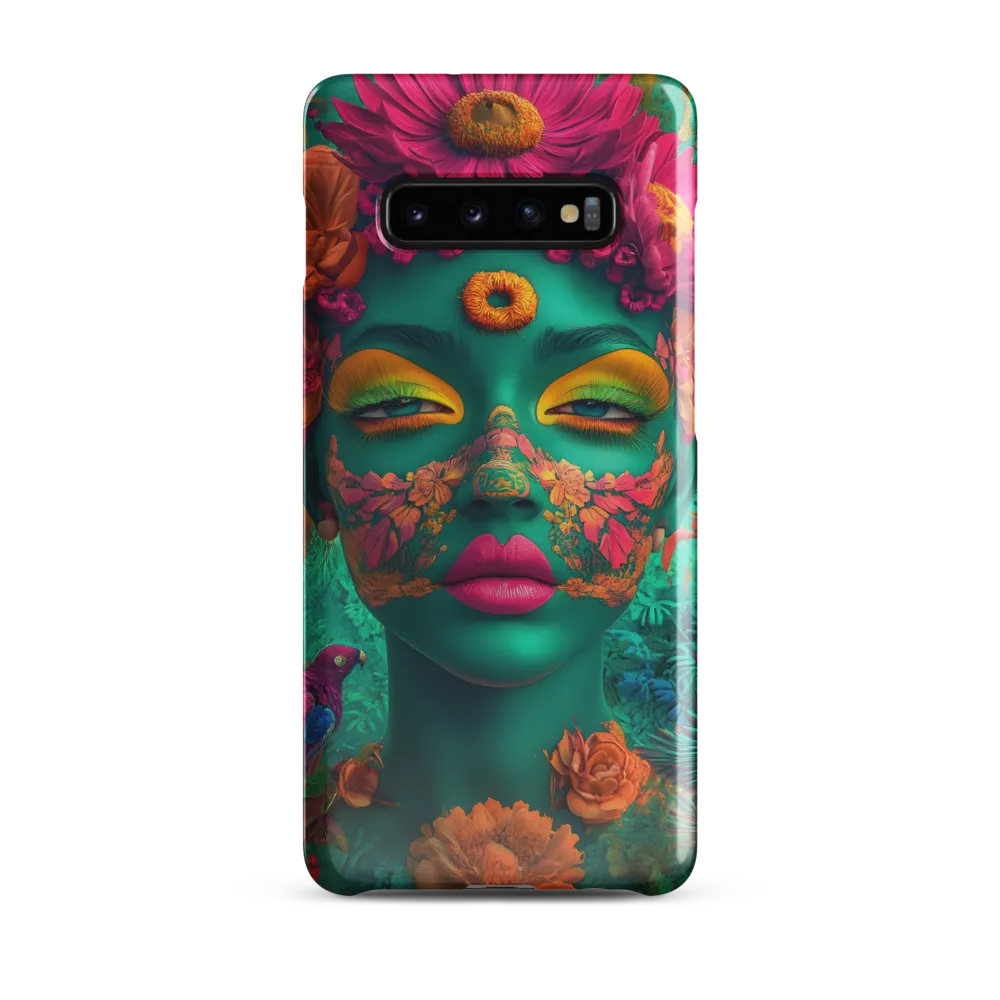 Floral Serenity | Phone Case |  S10 Plus | Snap Case | Glossy