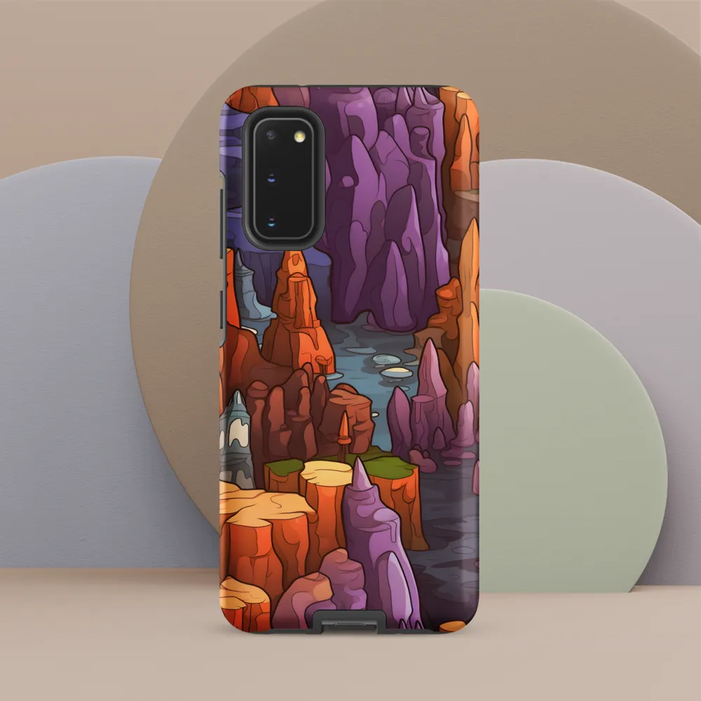Vibrant Rockscape: A Digital Odyssey