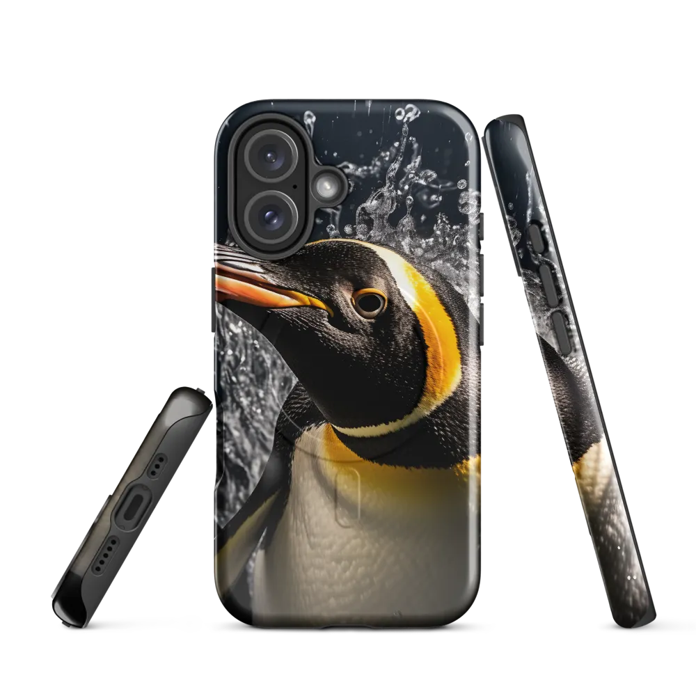 Emerging Majesty: The Penguin in Motion