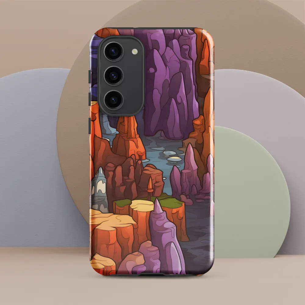 Vibrant Rockscape: A Digital Odyssey
