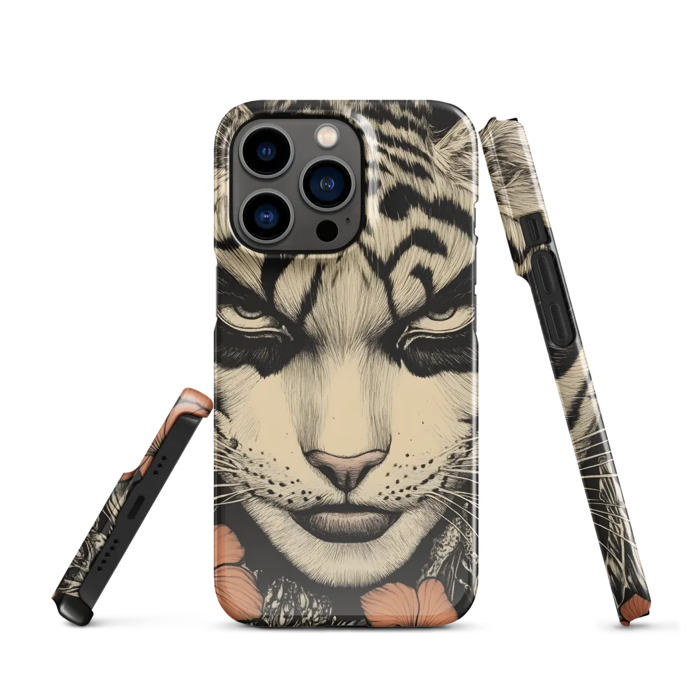 Feline Majesty: The Human-Leopard Connection | Phone Case |  13 Pro | Snap Case | Glossy
