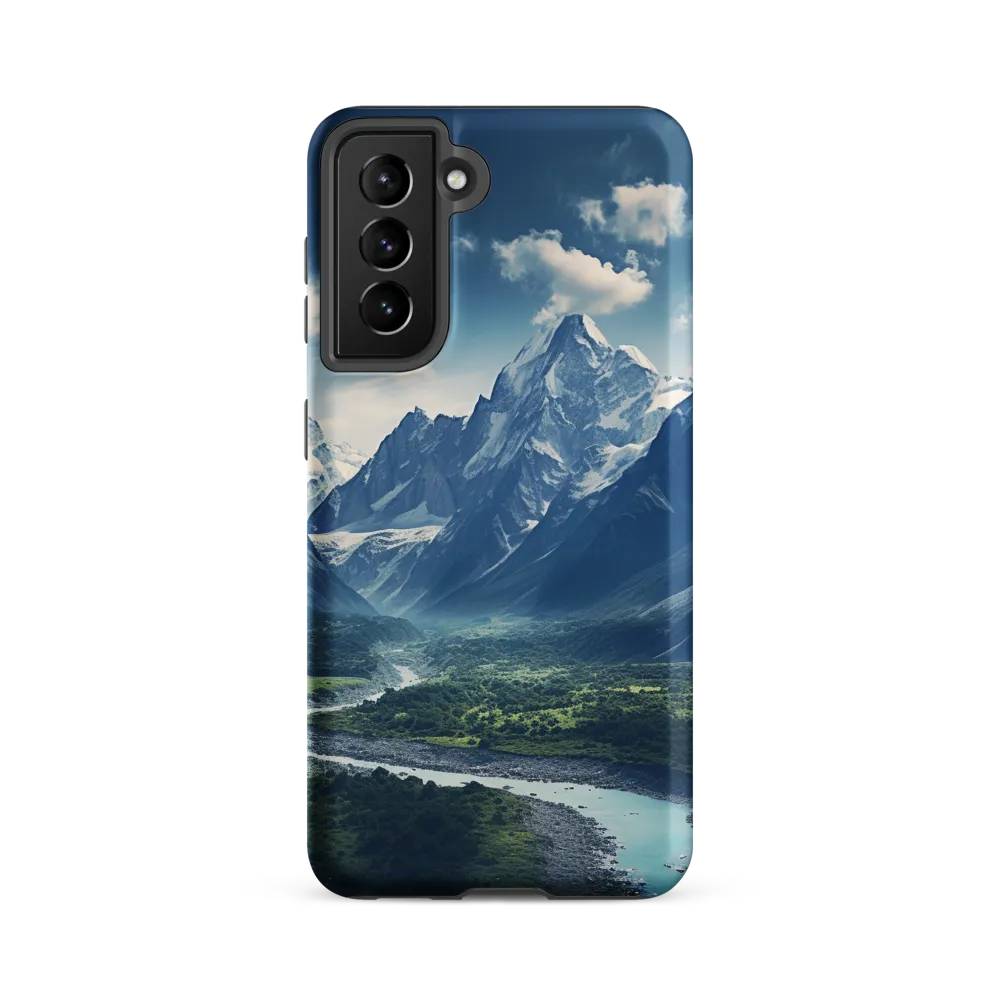 Majestic Serenity: A Landscape of Mountains and Rivers