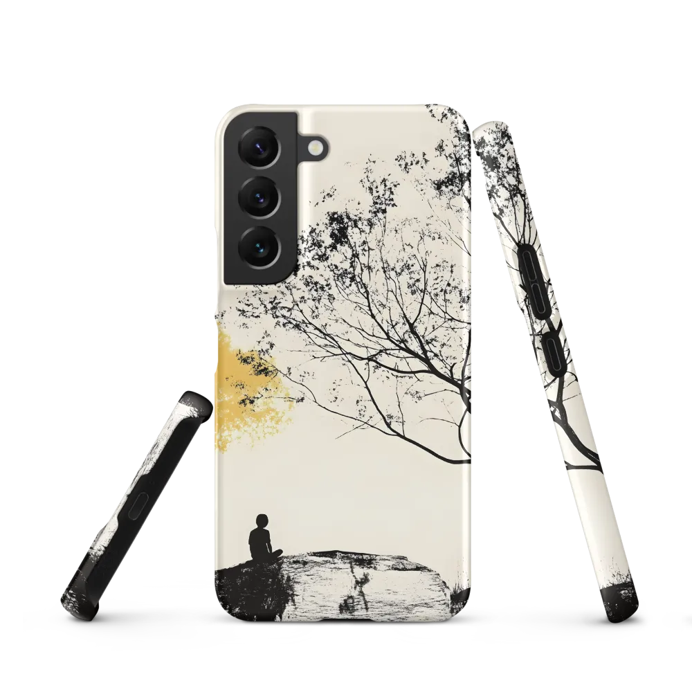 Whispers of Solitude | Phone Case |  S22 | Snap Case | Matte