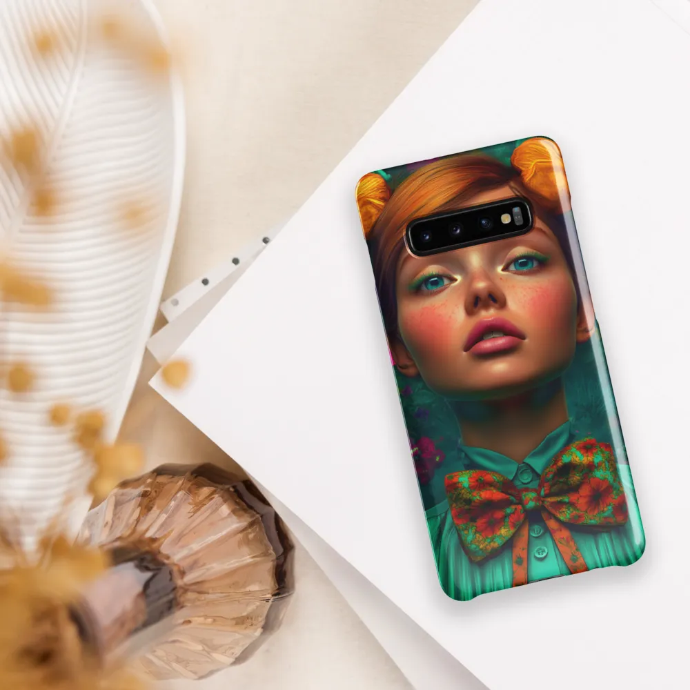 Whimsy in Bloom | Phone Case |  S10 Plus | Snap Case | Glossy