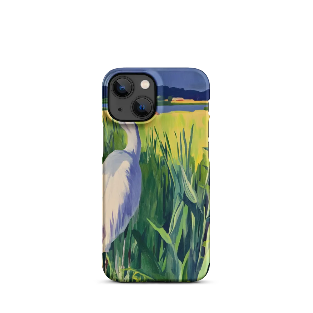 Graceful Presence: The Heron in the Meadow