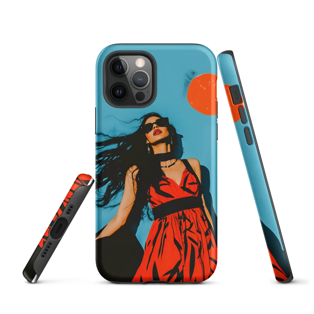 Sunset in Fashion: A Modern Portrait