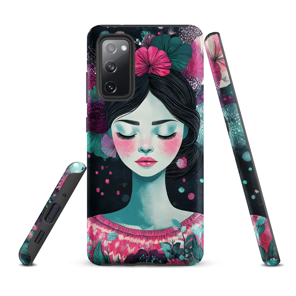 Embrace of Floral Serenity